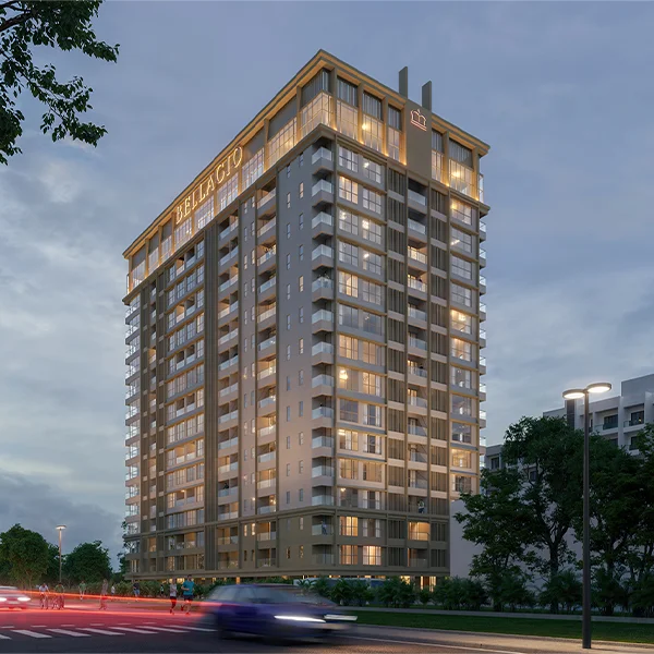 The Bellagio tower render, Koradi Road Nagpur